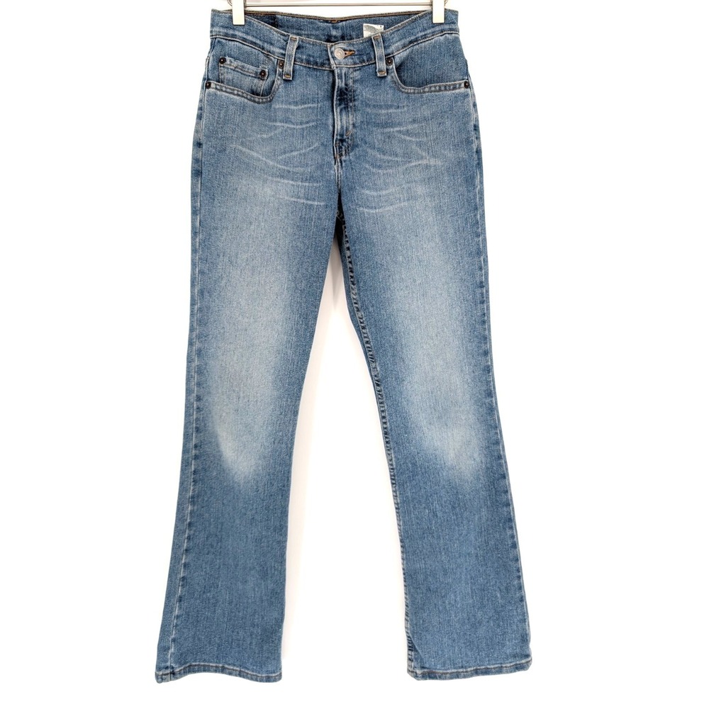Vintage Womens Levi's 515 Bootcut Lower Rise Jeans Medium Wash Size‎ 4 Y2K 2000s